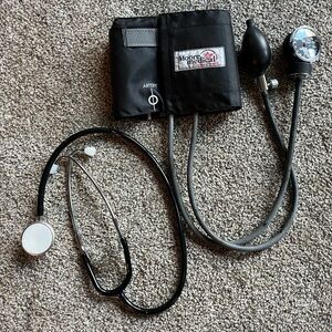 Moore Medical Stethoscope and Blood Pressure Monitor Set.